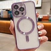 preiswerte Handyhülle für iPhone-Handy Hülle Handyhüllen Für iPhone 17 Air 17 16 15 14 Pro Max Plus 13 Pro Max Rückseite Magnetisch Stoßfest Retro TPU