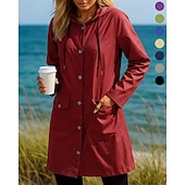 Недорогие Водонепроницаемые куртки-Жен. Куртка из софтшелла Куртка для туризма и прогулок Легкая куртка На открытом воздухе Водонепроницаемость Походная одежда Походная одежда Осень Верхняя часть Спандекс