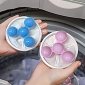 abordables Les fournitures de nettoyage-Lot de 3 filtres à peluches pour lave-linge, maille conique améliorée avec filtration 2 fois supérieure, collecteur de peluches réutilisable pour poils d'animaux &amp;peluches, compatible avec l'avant