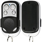 זול מכשירי חשמל ביתיים-חבילה של 1/2/3/4 משכפל שלט רחוק אוניברסלי לדלת מוסך 433 מגה-הרץ, שכפול שלט רחוק אלחוטי עם 4 כפתורים לשער חשמלי, תריס גלילה, אזעקת רכב, שלט רחוק קבוע ולומד, שחור