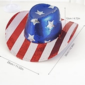  Gown Cap Fashion Retro Vintage 1776-2026 for Unisex Adults' 3D Print  for Independence Day / the Fourth of July 4th of July Outdoor Casual Daily