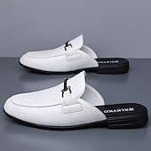 Недорогие Мужские клоги и мюли-Мужские красные лоферы из искусственной кожи, с текстурой под крокодиловую кожу, без шнурков, элегантная свадебная обувь, для торжественных случаев.