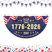 abordables EE. UU. 250.-Bandera de Estados Unidos conmemorativa del 250 aniversario, decoración de ambiente de patio, decoración patriótica, bandera de jardín al aire libre.