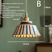 billige Trommel- og kjegledesign-19 cm Øyesign Anheng Lys Metall Kunstnerisk Stil galvanisert Årgang 110-240 V