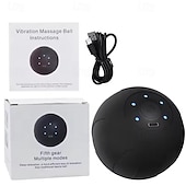 cheap Body Massager-Electric Peanut Massage Ball With Vibration For Muscle Relief, Yoga &amp; Fitness, Handheld Deep Tissue Massager For Neck Back Foot