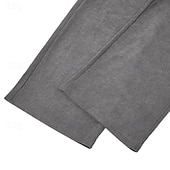 tanie Prosta noga-Męskie Spodnie dresowe z szerokimi nogawkami Spodnie Spodnie sztruksowe Luźne spodnie Spodnie codzienne Ściągana na sznurek Elastyczny pas Równina Prążki Odprowadza wilgoć Oddychający Pełna długość