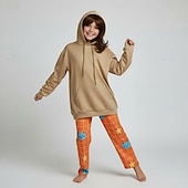  Kpop Inspired Korean Idol Inspired Pop Star Sleepwear Cosplay Costume Virtual Idol for Unisex Kid's Adults' Halloween Carnival Daily