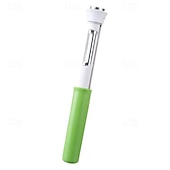 economico Utensili frutta e verdura-Strumento 2 in 1 per togliere il torsolo e pelare le mele, levatorsoli per peperoni rossi in acciaio inossidabile, levatorsoli multiuso per la cucina di casa, utensili da cucina per frutta e verdura