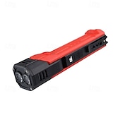 cheap Flashlights-Flashlight with Dual Light Sources 180 Degree Rotating Digital Power Display USB-C Rechargeable for XTE for COB LED Outdoor Camping Hiking