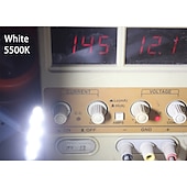 رخيصةأون أضواء LED ثنائي الدبوس-مصباح LED G4، مزود بوظيفة حماية من التداخل الكهرومغناطيسي، أبيض/أبيض دافئ، ثنائي الأطراف، قرص LED، طرف جانبي JC، جهد منخفض 12-24 فولت تيار متردد/مستمر، مؤشر تجسيد اللون 85، 350 لومن، 10 قطع