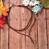 preiswerte Halsketten &amp; Anhänger-1 Stück Choker-Halskette Halskette For Damen Täglich Straße Geschenk Legierung Patchwork