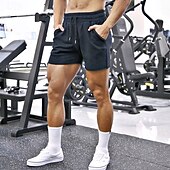 economico Pantaloni corti da corsa-Per uomo Shorts da corsa Shorts Sportivi Shorts da Palestra Coulisse Tasca Fascia Elastica Pantaloncini Casuale All'aperto Vacanza Estate Asciugatura Rapida Leggero Morbido Allenamento in Palestra