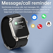 economico Smartwatch-P300 pro Orologio intelligente 1.1 pollice Orologio da Corsa Fitness Smartwatch Contapassi Promemoria chiamata Localizzatore di attività Compatibile con Smartphone Da uomo GPS Standby lungo Chiamate