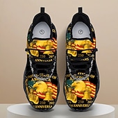  Η 250η Επέτειος των Ηνωμένων Πολιτειών Ανδρικά Πατριωτικά Sneakers Τολμηρός Σχεδιασμός "250 Χρόνια Αμερικής" Άνετα και Στυλάτα Ιδανικά για Γιορτές Ανεξαρτησίας