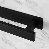 tanie Drążki na ręczniki-Wieszak na ręczniki / Wieszak na szlafrok / Półka łazienkowa Nowy design / Samoprzylepne / Kreatywne Nowoczesny Stal nierdzewna / Stal niskowęglowa / Metal 1 szt. - Łazienka Pojedynczy / 1-wieszak na