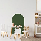 Недорогие Стикеры на стену-Геометрический Стикеры на стену Кабинет / Детская комната и детский сад, Съемная / Предварительно вставить Винил Украшение дома Наклейка на стену 1шт