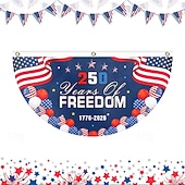 abordables EE. UU. 250.-Bandera de Estados Unidos conmemorativa del 250 aniversario, decoración de ambiente de patio, decoración patriótica, bandera de jardín al aire libre.