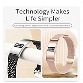 billiga Smarta armband-B8 Smart klocka 1.1 tum Smart armband Smartwatch Stegräknare Samtalspåminnelse Sleeptracker Kompatibel med Smartphone Dam Lång standby Vattentät IPX-8 46mm klockfodral