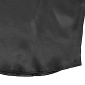 voordelige Satijnen overhemden voor heren-Voor heren Overhemd Satijnen overhemd Normaal shirt Overhemd met knopen Galashirt Pullover Effen Formeel Bruiloft Zwart Marineblauw Lange mouw V-hals Alle seizoenen Kleding