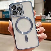 preiswerte Handyhülle für iPhone-Handy Hülle Handyhüllen Für iPhone 17 Air 17 16 15 14 Pro Max Plus 13 Pro Max Rückseite Magnetisch Stoßfest Retro TPU