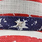  250-летие США Ретро Дикий Запад Ковбойская шляпа Девушка-ковбой Ковбой Вест Ковбой Маскарадный костюм Универсальные Маскарад 4 июля Для вечеринок День независимости Взрослые Шапки Все сезоны