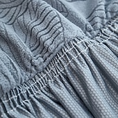 voordelige Sofadoek-Skirt Hem Style Elastic Jacquard Fabric Stretch Sofa Cover Couch Cover Sectional L Shape Sofa Slipcover Corner Case for Living Room Sofa Protector Anti Slip Washable Dustproof 1 2 3 4 Seat