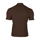 رخيصةأون تي شيرتات وبلوزات بدون أكمام للجري-رجالي لون سادة تيشيرت للجري قميص ضاغط الصيف الربيع الخريف كم قصير سريع جاف ضغط رطوبة فتل تمرين نادي رياضي التدريب النشط ممارسه الرياضه أسود أبيض كوفي ملابس رياضية ألبسة رياضية