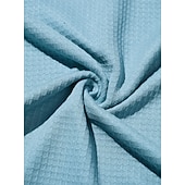 رخيصةأون تي شيرت منسوج بالوافل-رجالي تي شيرت وافل تي شيرت وافل هينلي قميص كم طويل مع قبعة ربط الحذاء حتى الرقبة الخريف خريف &amp; شتاء لون الصلبة محكم التقليدية / المعتقة هودي رباط فضفاض المنزل الأماكن المفتوحة أزرق فاتح أسود أبيض