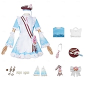 cheap Anime Costumes-Maid Costume Anime Dress Maid Suits Cosplay Suits Halloween Carnival Masquerade Anime Expo Costume For Women's Adults'