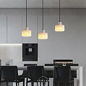 billiga Cylinderdesign-12 cm Ödesign Hängande lampor Marmor Nutida 110-240 V
