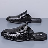 Недорогие Мужские клоги и мюли-Мужские красные лоферы из искусственной кожи, с текстурой под крокодиловую кожу, без шнурков, элегантная свадебная обувь, для торжественных случаев.