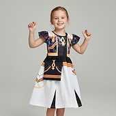 Недорогие Костюмы для девочек-Вдохновленный K-pop Вдохновлено корейскими идолами Идол Поп-звезда Костюм Забавный костюм Виртуальный идол for Девочки Дети Хэллоуин Карнавал Выступление Комик-Кон Аниме Экспо