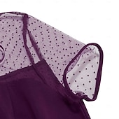 abordables Robes-Années 1950 Rétro Vintage Midi Robe trapèze Robe Évasée Manches courtes Couleur Unie Ajusté &amp; Évasé Balançoire Déguisement Femmes Carnaval Saint-Valentin Mascarade Vacances Tenue Quotidienne