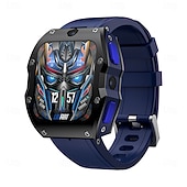 tanie Smartwatche-Lokmat appllp 3 max smartwatch 2,02 cala 4G LTE komórkowy smartwatch telefon krokomierz przypomnienie o połączeniach monitor aktywności kompatybilny z Androidem, iOS, GPS unisex, połączenia bez użycia rąk, sterowanie multimediami ipx-4 55 mm