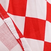 preiswerte Kleider-Vintage inspiriert Midlänge A-Linie Kleid Swing-Kleid Kurze Ärmel Tupfen A-Linie Kostüm Mädchen Kindertag Maskerade Urlaub Alltagskleidung Kinder Kleid Abschlussballkleider Sommer Frühling