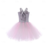 cheap Animal Costume-Tutu Robe Princess Animal Easter Bunny Dresses Funny Kid's Girls' Children's Day Easter Carnival Party Dress Up