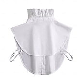 halpa Lisävarusteet ja enemmän-Rokokoo Viktoriaaninen Irrotettava kaulus Prinsessa Lempeä nainen Pitsi Naamiaispuku Naisten Karnevaali Halloween Renessanssin messut Aikuiset Lisää tarvikkeita Kaikki vuodenajat