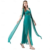  250-årsjubileum i USA Kjoler Fancy kostyme Frihetsgudinnen Original Patriotisk Voksne Dame Uavhengighetsdag 4. juli Fest Parade Kle deg opp