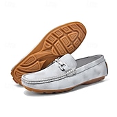 economico Mocassini casual-mocassini da uomo in similpelle viola: comode scarpe casual slip-on da indossare tutti i giorni e per eventi rilassati