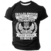 ieftine Tricouri Hobby-Bărbați Μηχανή Argou amuzant Tricou Manșon scurt Tricou Tipărire 3D Stil Nautic Cămașă Modă Zilnic Zilnic Stradă Albastru piscină Negru Trifoi Vară Primăvară Îmbrăcăminte S M L XL XXL XXXL