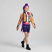  Kpop Inspired Korean Idol Inspired Pop Star Cosplay Costume Cosplay Wigs Cosplay Costume for Girls' Kid's Halloween Children's Day Masquerade