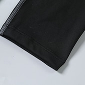 economico T-shirt e Canottiere da Corsa-Per uomo Tinta unita T-shirt da corsa Maglia a compressione Maglia da corsa Primavera Autunno Manica Lunga Asciugatura Rapida Compressione Traspirante Allenamento in Palestra Allenamento attivo