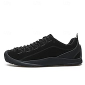 abordables Baskets Décontractées-Chaussures de randonnée pour hommes – en daim et mesh résistants, respirantes et confortables, idéales pour la randonnée et les sports d'aventure