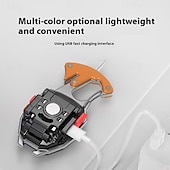 preiswerte Taschenlampen-Multifunktionaler Schlüsselanhänger mit LED-Arbeitsleuchte, Zigarettenanzünder, USB-Ladeanschluss und verstecktem Schraubendreher – ein kompaktes Multifunktionswerkzeug, ideal für Campingausflüge.