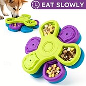 cheap Chew Toys-3-Layer Interactive Dog Puzzle Feeder | Durable PP Material, Multi-Color, Slow Feeder for IQ and Smell Training, Engaging Mealtime Activity for Dogs