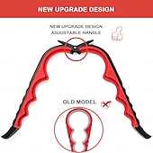 ieftine Deschizătoare-Deschizător de borcane pentru mâini slăbite, seniori cu artrită, deschizător de sticle multifuncțional 5 în 1, deschizător de capac pentru mâini artritice cu mâner antiderapant din cauciuc pentru