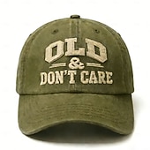 cheap Event &amp; Party Supplies-Vintage Distressed Old &amp; Don't Care Cap, Classic Dad Hat Adjustable Cotton Retirement Baseball Cap, Cotton Dad Hat, Fun Adjustable Trucker Hats for Men Women, Funny Gifts