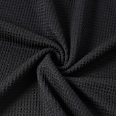  Men's Waffle Henley Shirt Tee Top Short Sleeve Hooded Lace Up Neck Summer Spring All Seasons Solid Color Fashion Designer Casual Color Block Casual Daily Outdoor Light Blue Black Wine Top Tee for Men