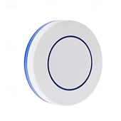 levne Chytré vypínače-Bezdrátové dálkové ovládání AC220V 1kanálový spínač s učením kódu, zapnutí/vypnutí 433 MHz