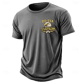  4 de Julho de 2026 250º Dia da Memória Camiseta Masculina Gráfica Veterano Desgastada